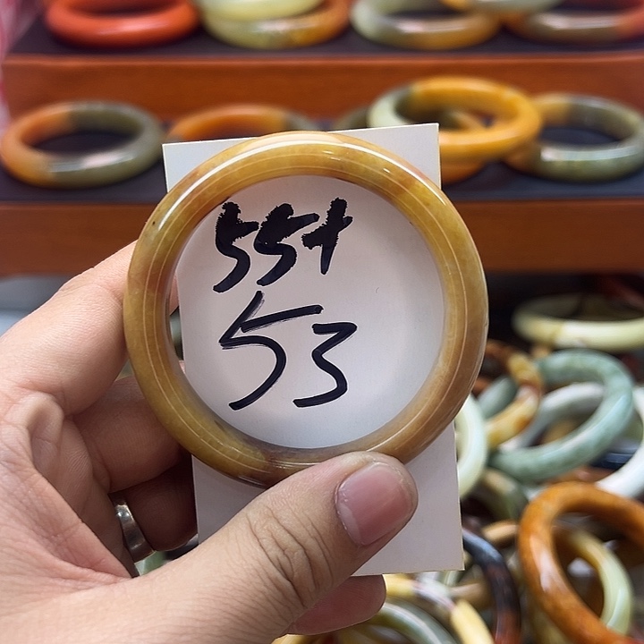 蛇纹石玉合金手镯