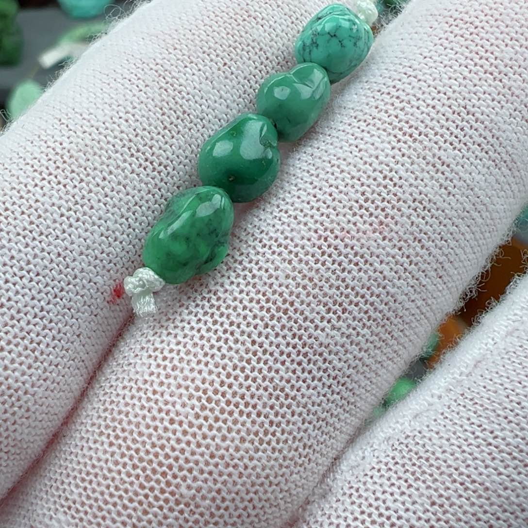 绿松石菜籽黄绿松石Z未镶嵌