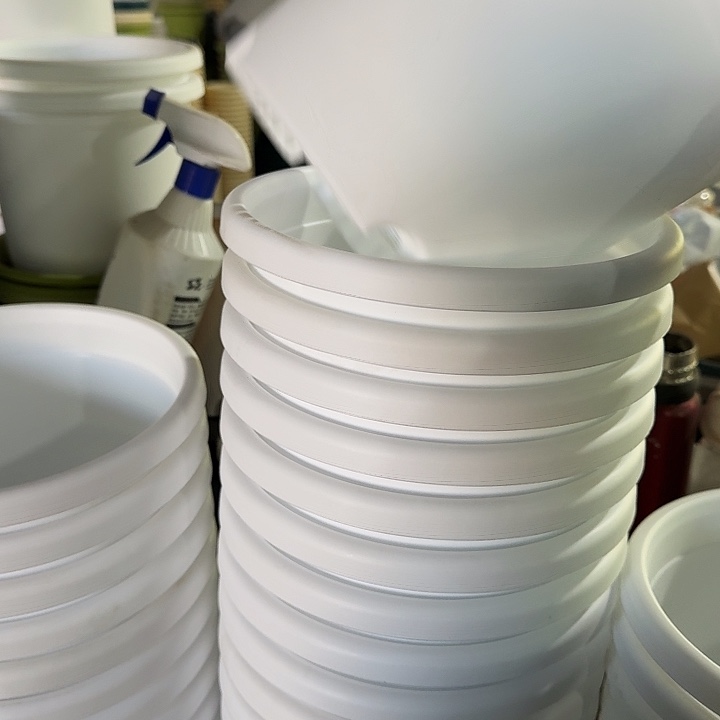 四季3#口径21白色10个无托