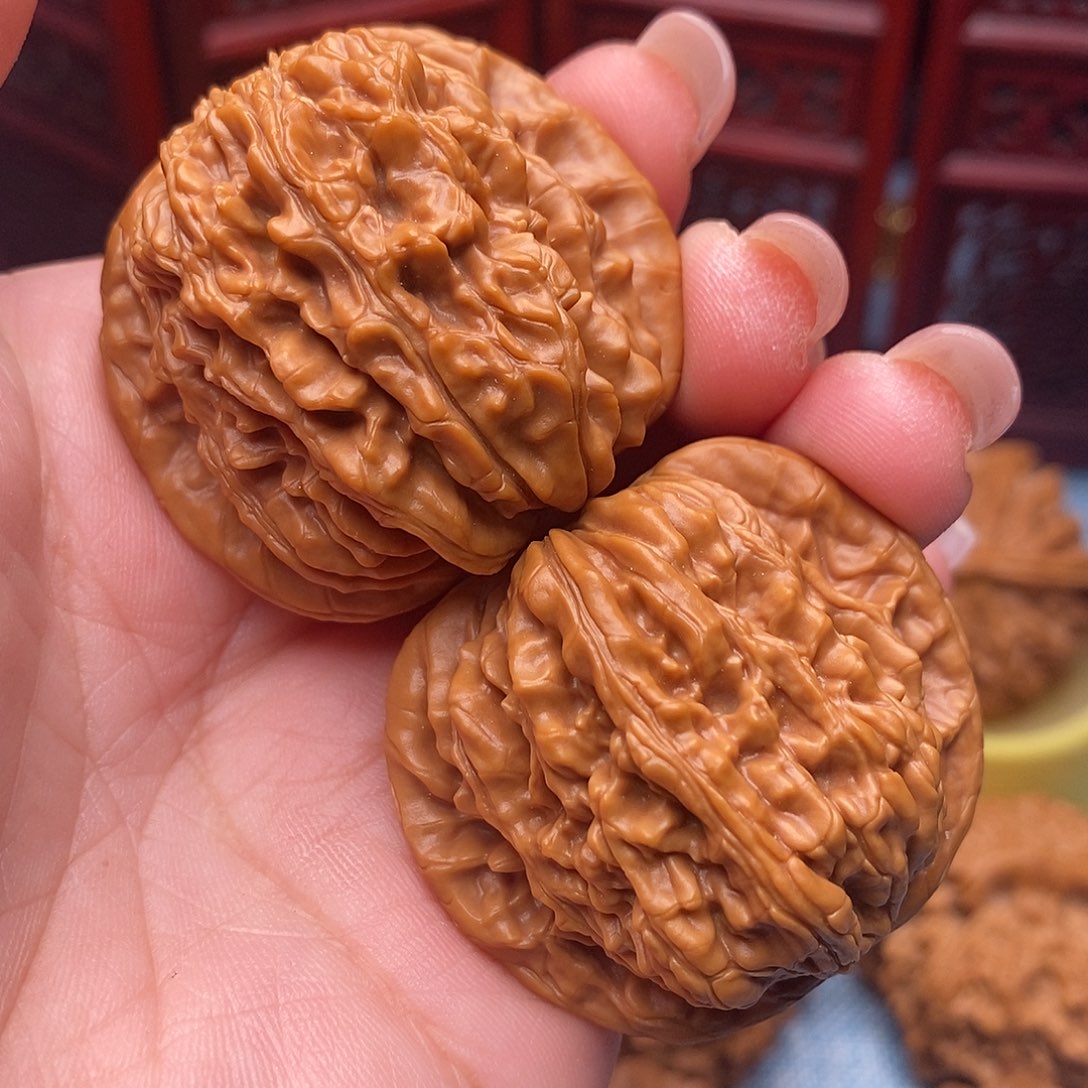 一***）把件文玩核桃42精品四座楼