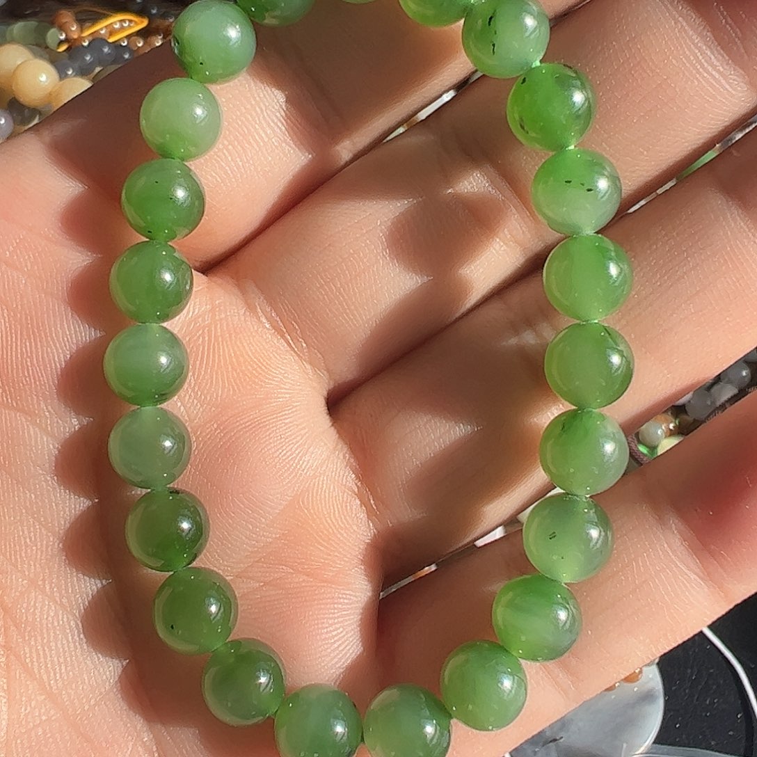 和田玉手链未镶嵌