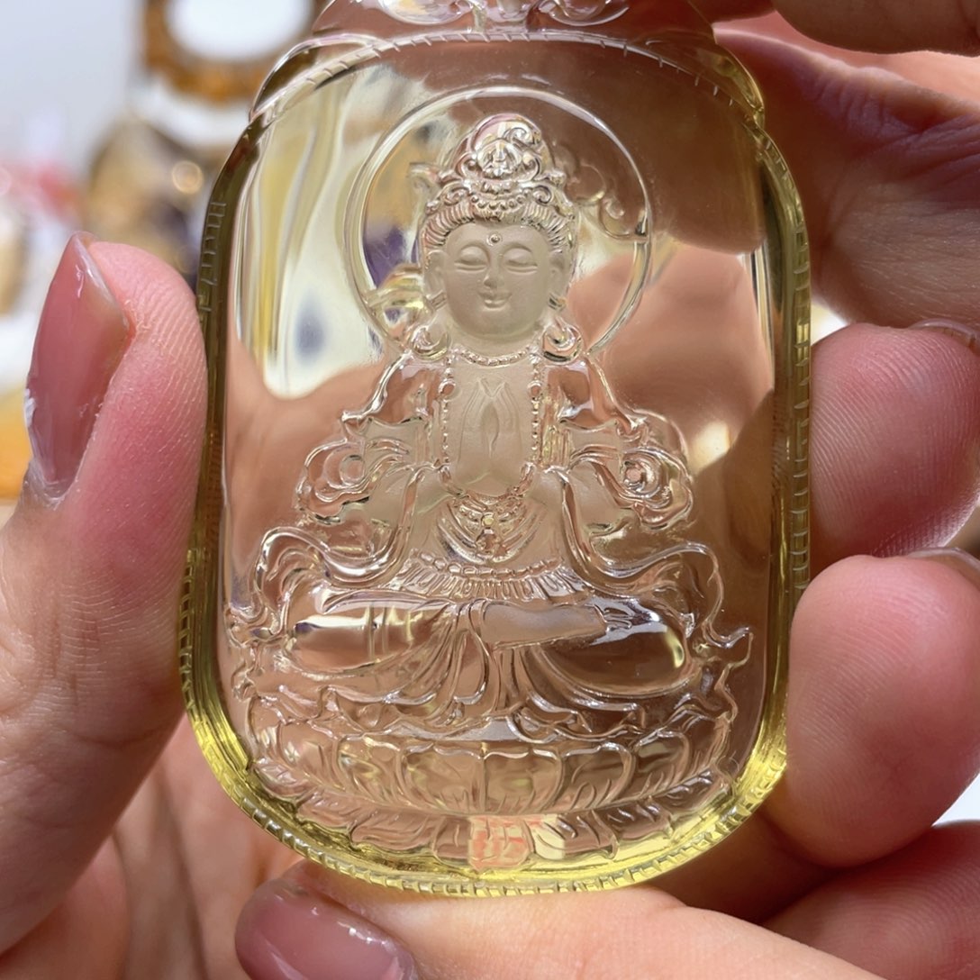 颈饰未镶嵌水晶可****孩定制