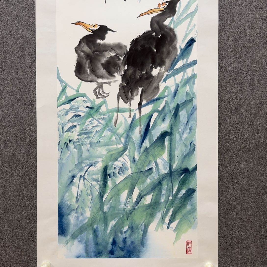 国画zz郭增运老师手绘作品