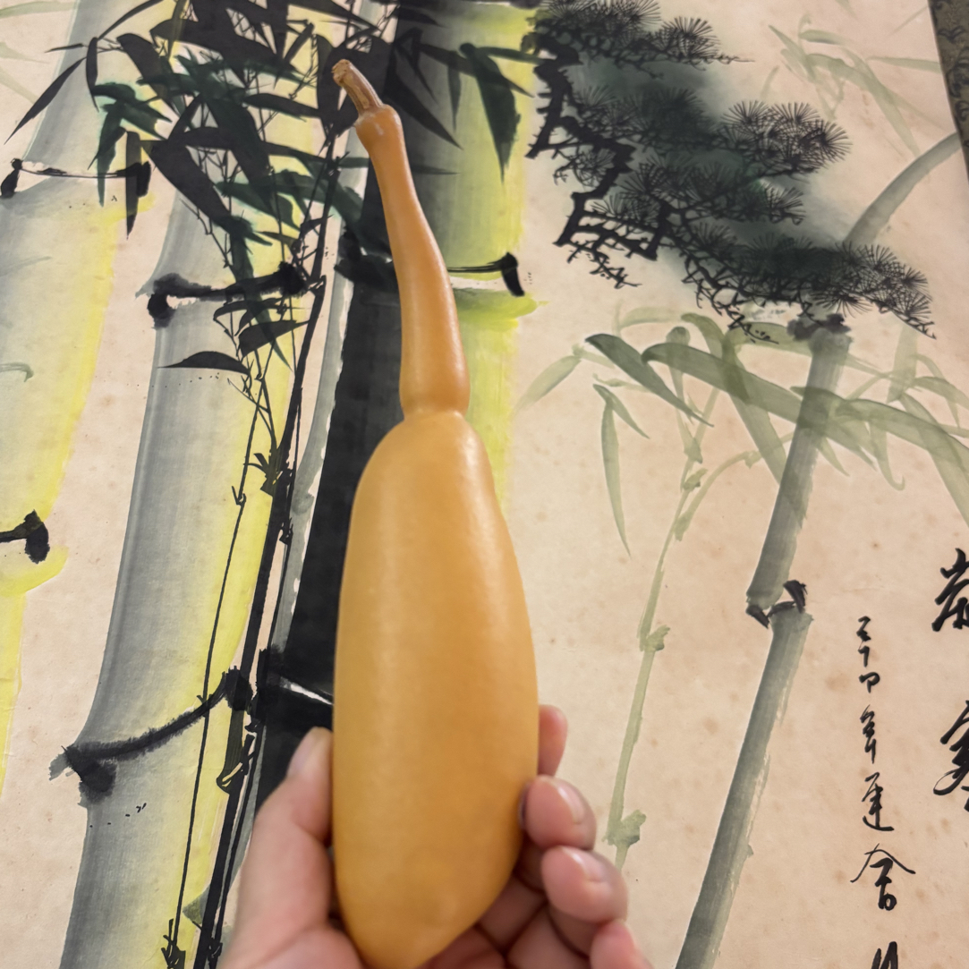 天然葫芦瓜条葫芦造型尺寸合适可作摆件