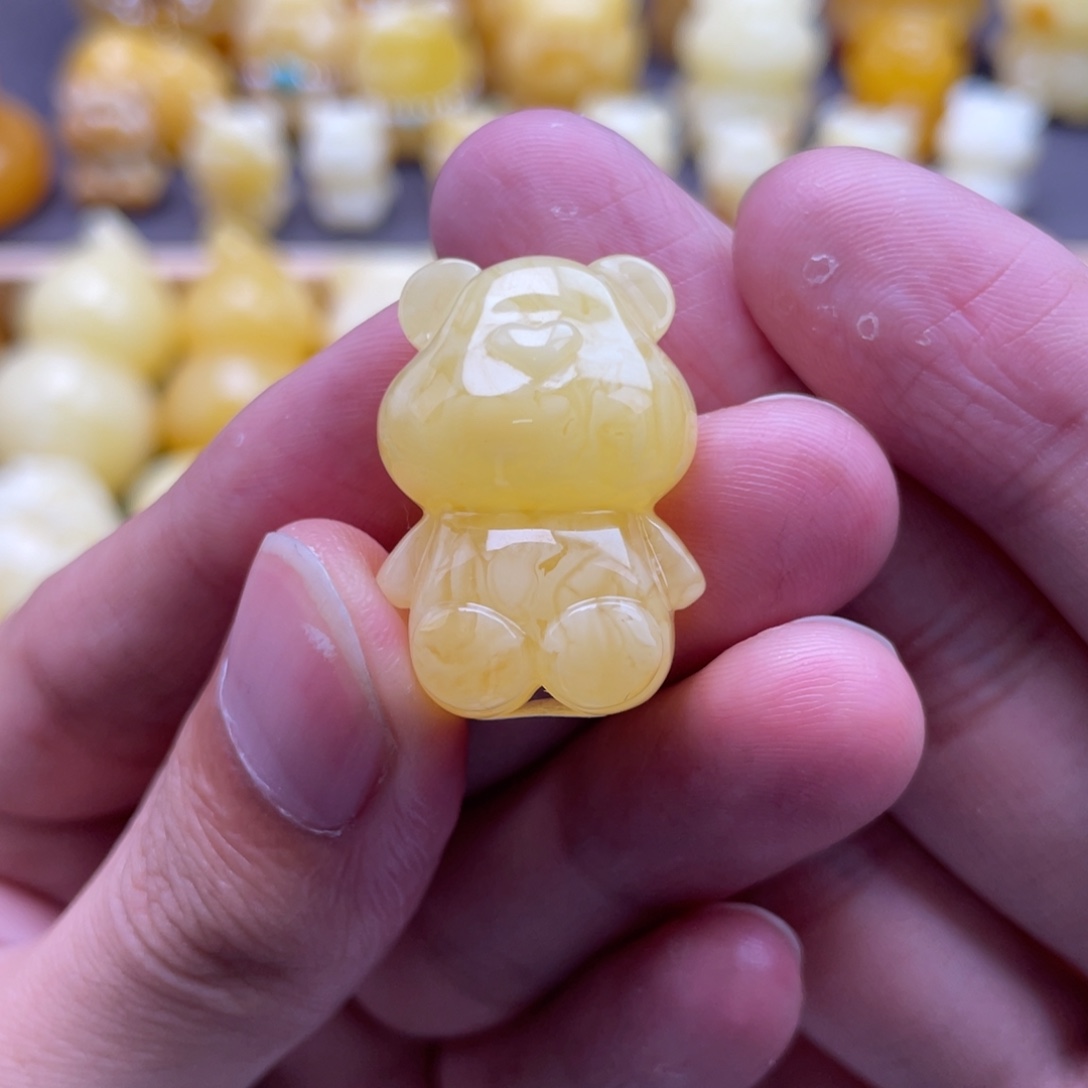 琥珀未镶嵌裸石蜜蜡