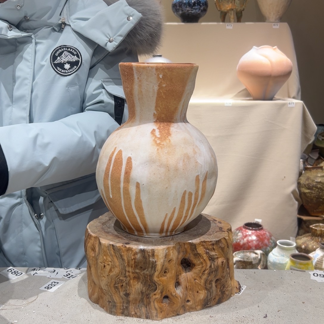 景德镇高温陶瓷花瓶摆件721花瓶摆件