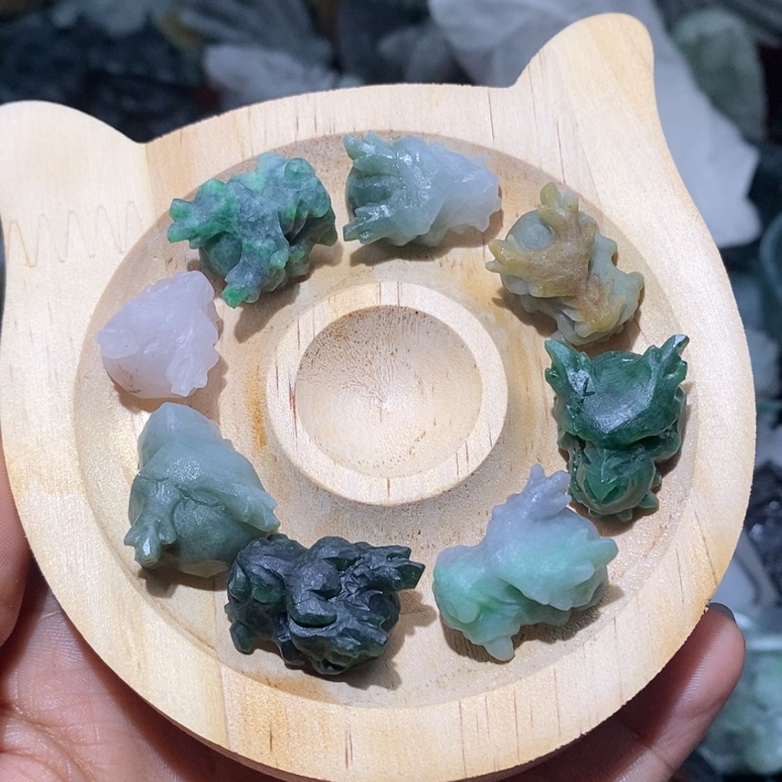 【闪购商品】定制翡翠未镶嵌在****长翡翠