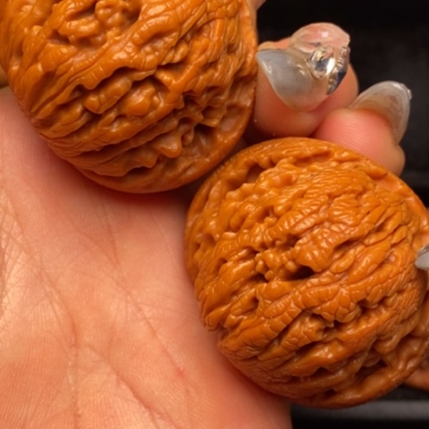 文玩核桃吊坠秦岭山脉核桃