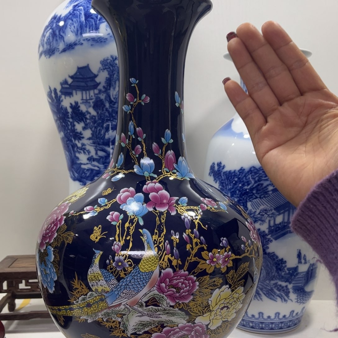 景德镇陶瓷花瓶摆件