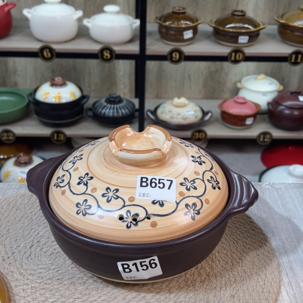 【闪购商品】1.5升砂锅微瑕疵品156