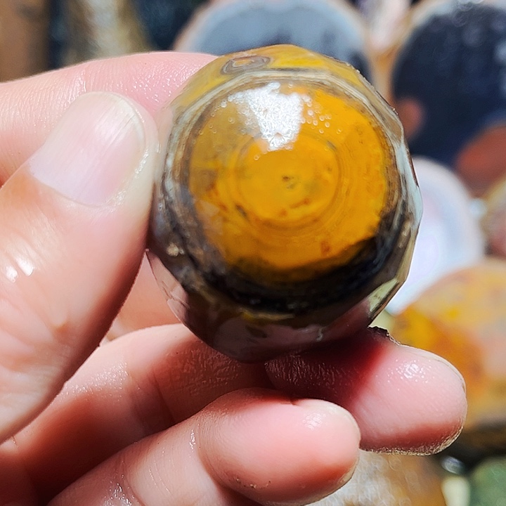 秀***驹玛瑙/玉髓未镶嵌珠宝奇石