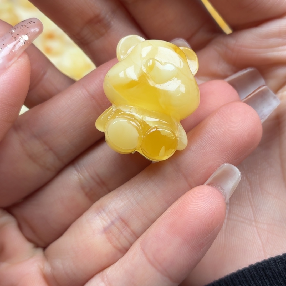 琥珀未镶嵌裸石蜜蜡