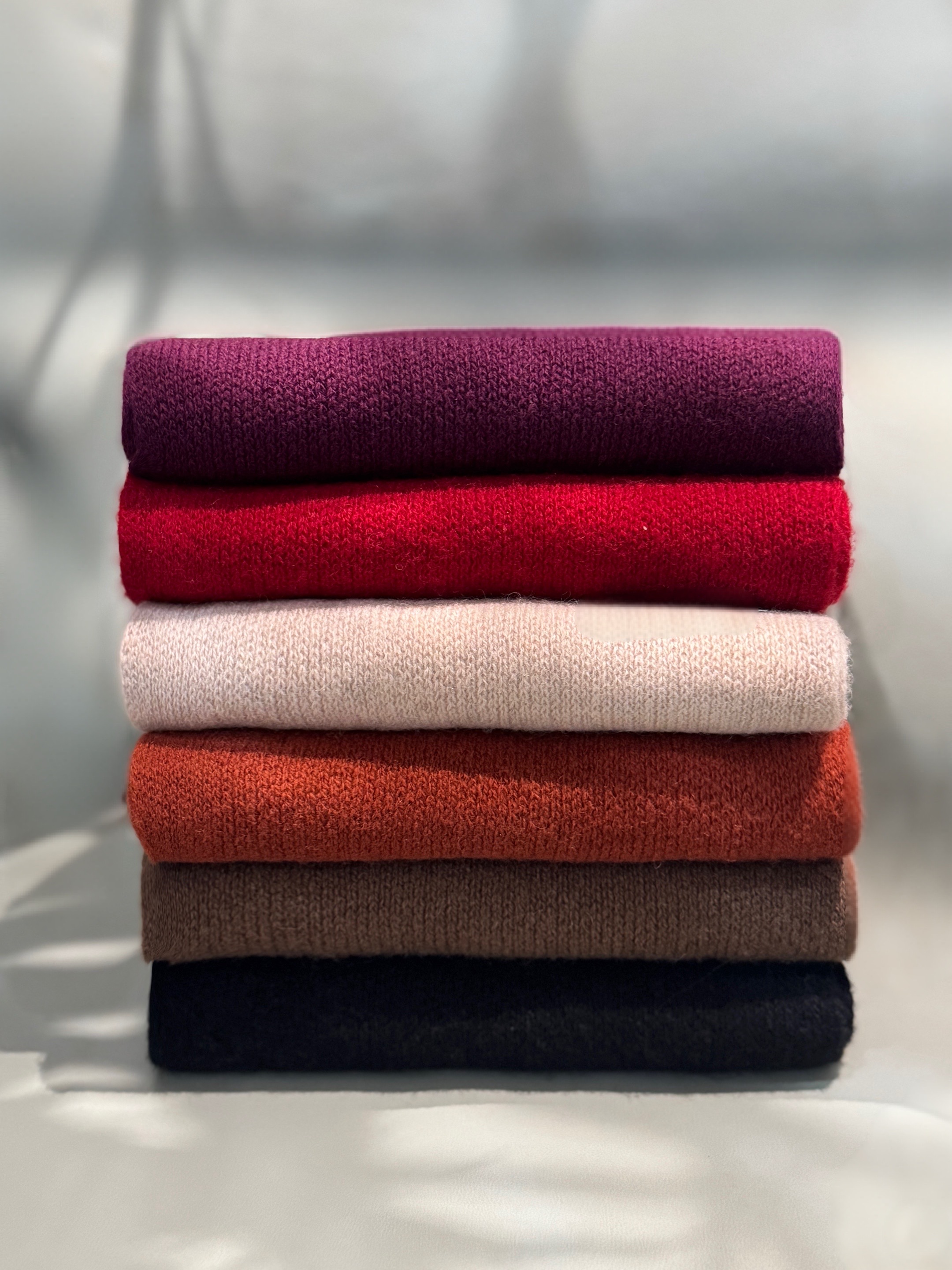 程程服饰新款秋季高端羊毛简约围巾