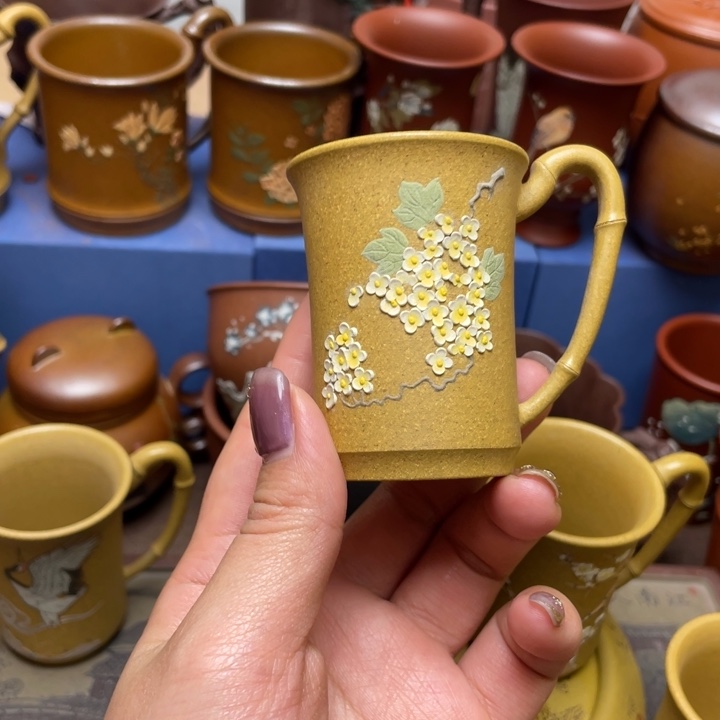 紫砂茶杯紫砂主人杯