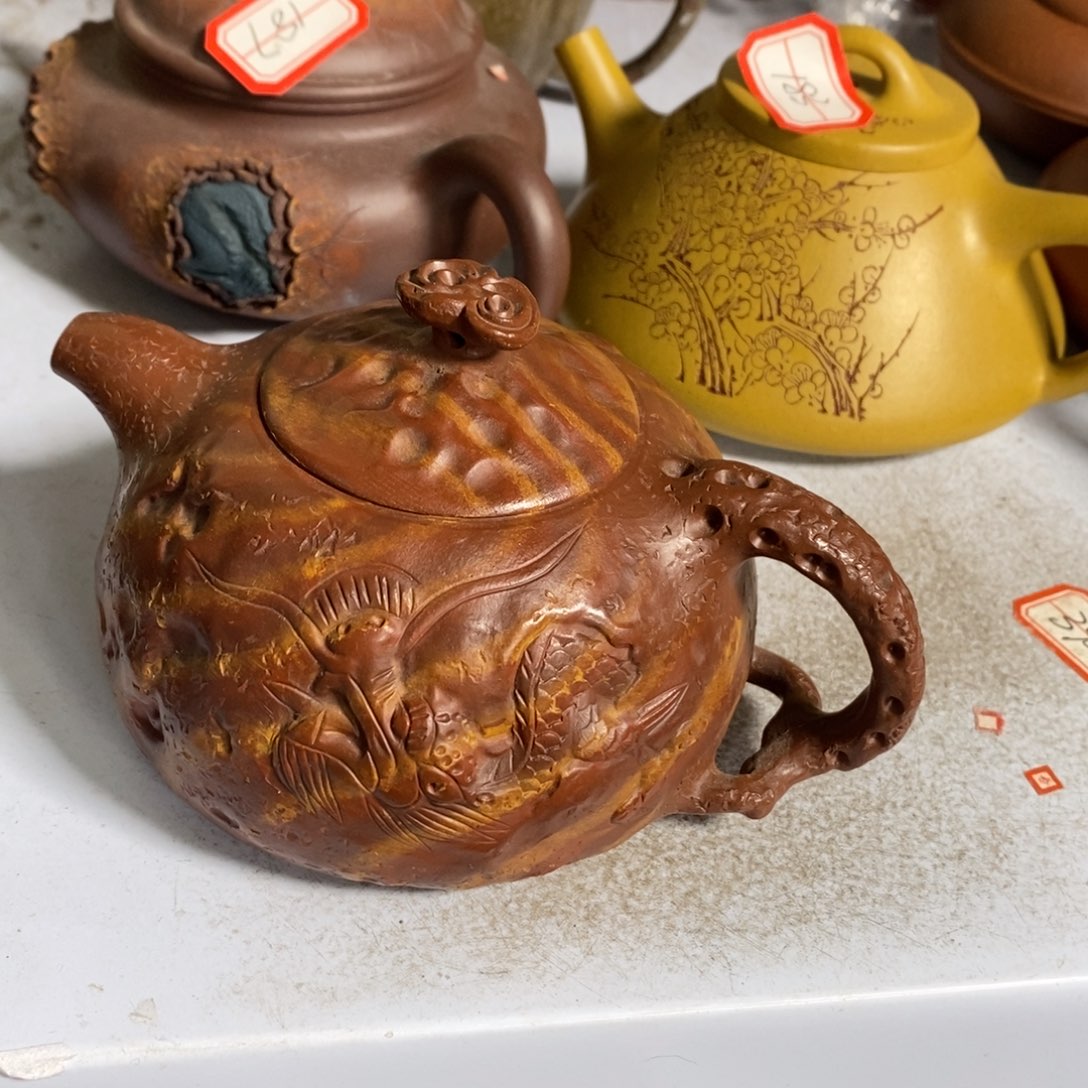 紫砂茶壶原矿手工148