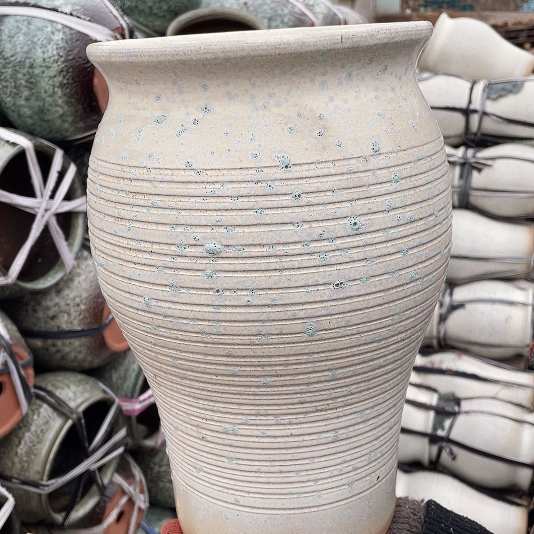 陶瓷表弟花盆0304-158