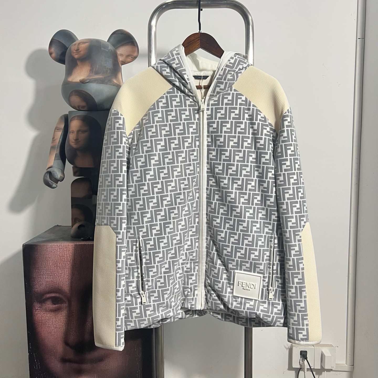 99新 FENDI/芬迪 满印滑雪羽绒服 W3006 52 衣长75 胸围65