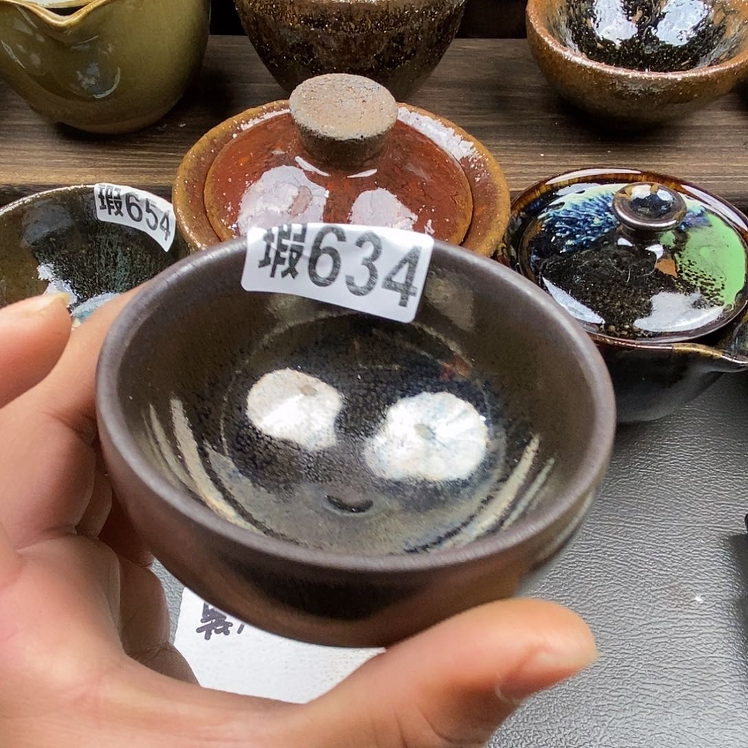 茶盏微瑕建盏主人杯子