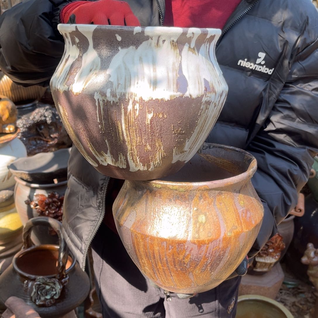 红陶高20口20有孔