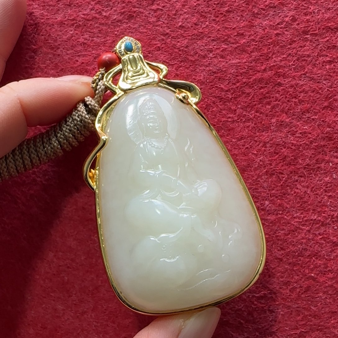 和田玉挂件未镶嵌