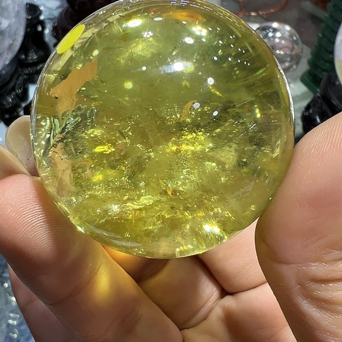 水晶水晶球摆件未镶嵌
