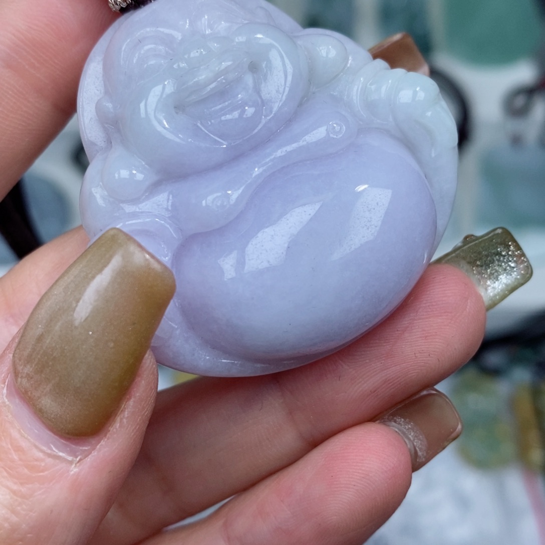 翡翠颈饰未镶嵌吊坠