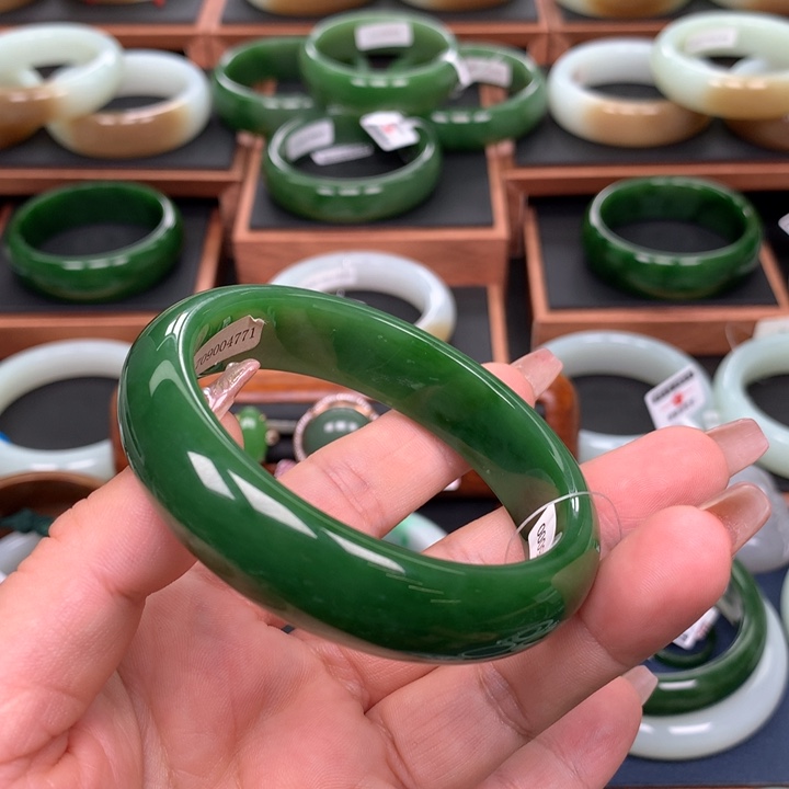 和田玉（碧玉）5960圈口未镶嵌