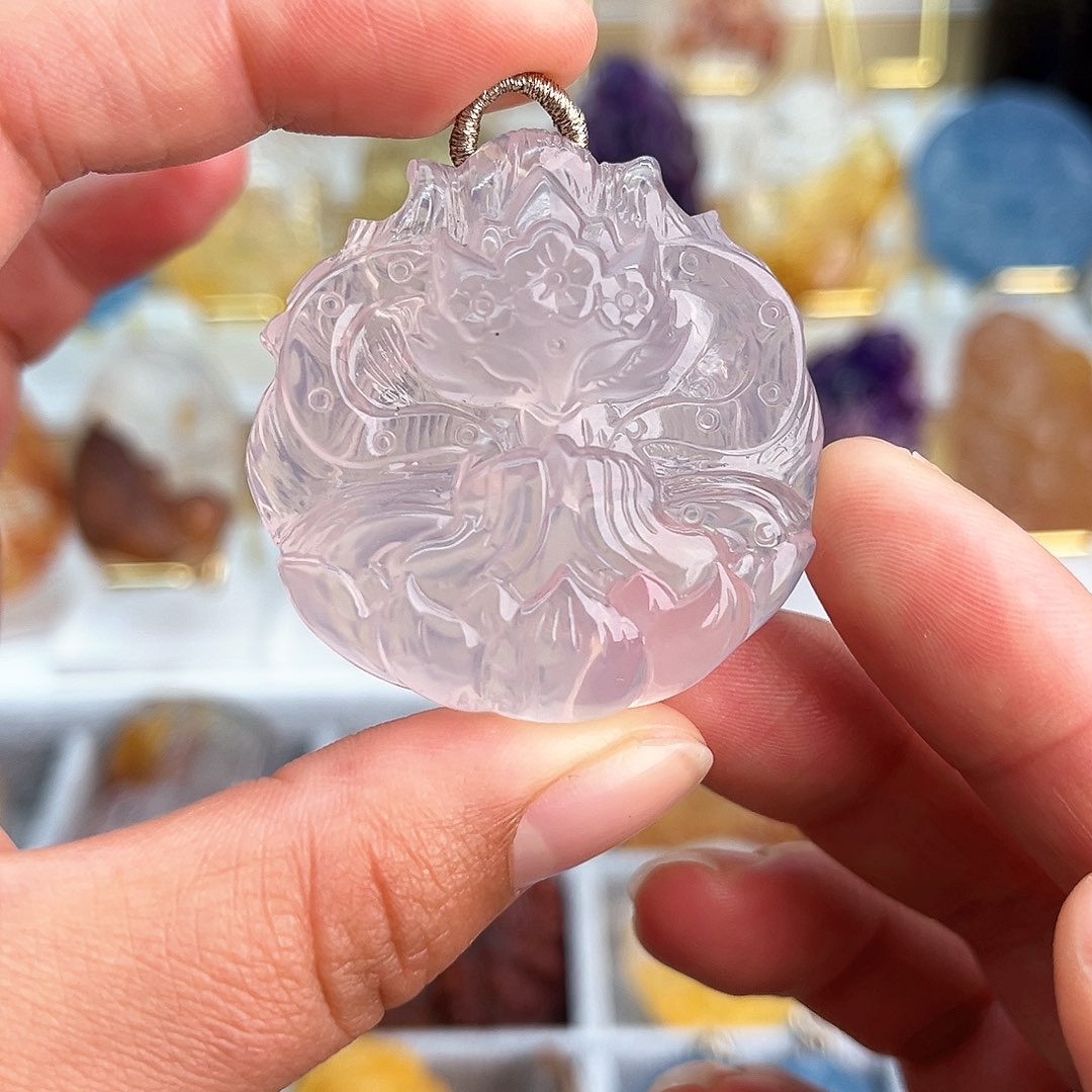 水晶666粉修仙款未镶嵌悦****气