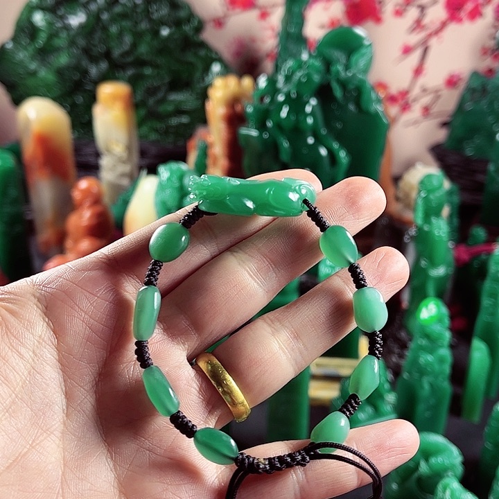 四川石雅安绿名贵石材