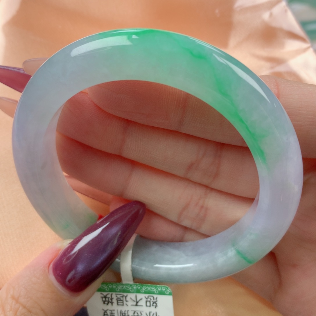 未镶嵌手镯翡翠缅甸天然翡翠A货53