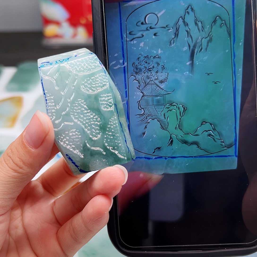 定制翡翠未镶嵌翡翠