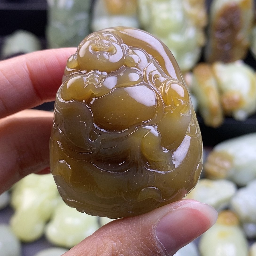 未镶嵌和田玉把件