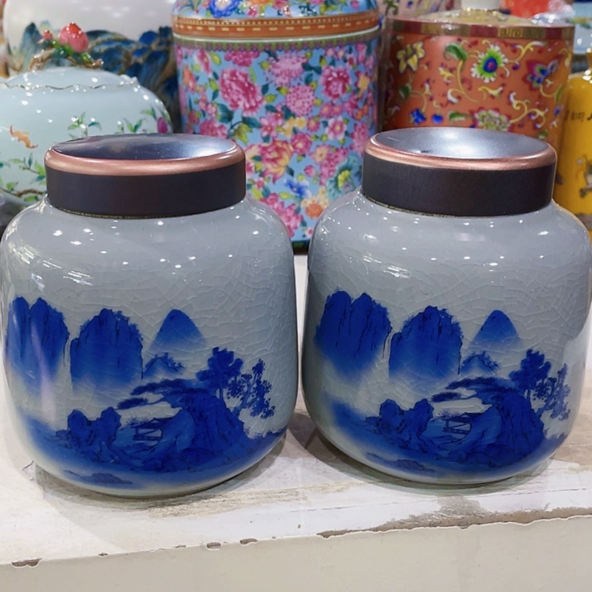 【闪购商品】罐陶瓷茶叶罐密封罐