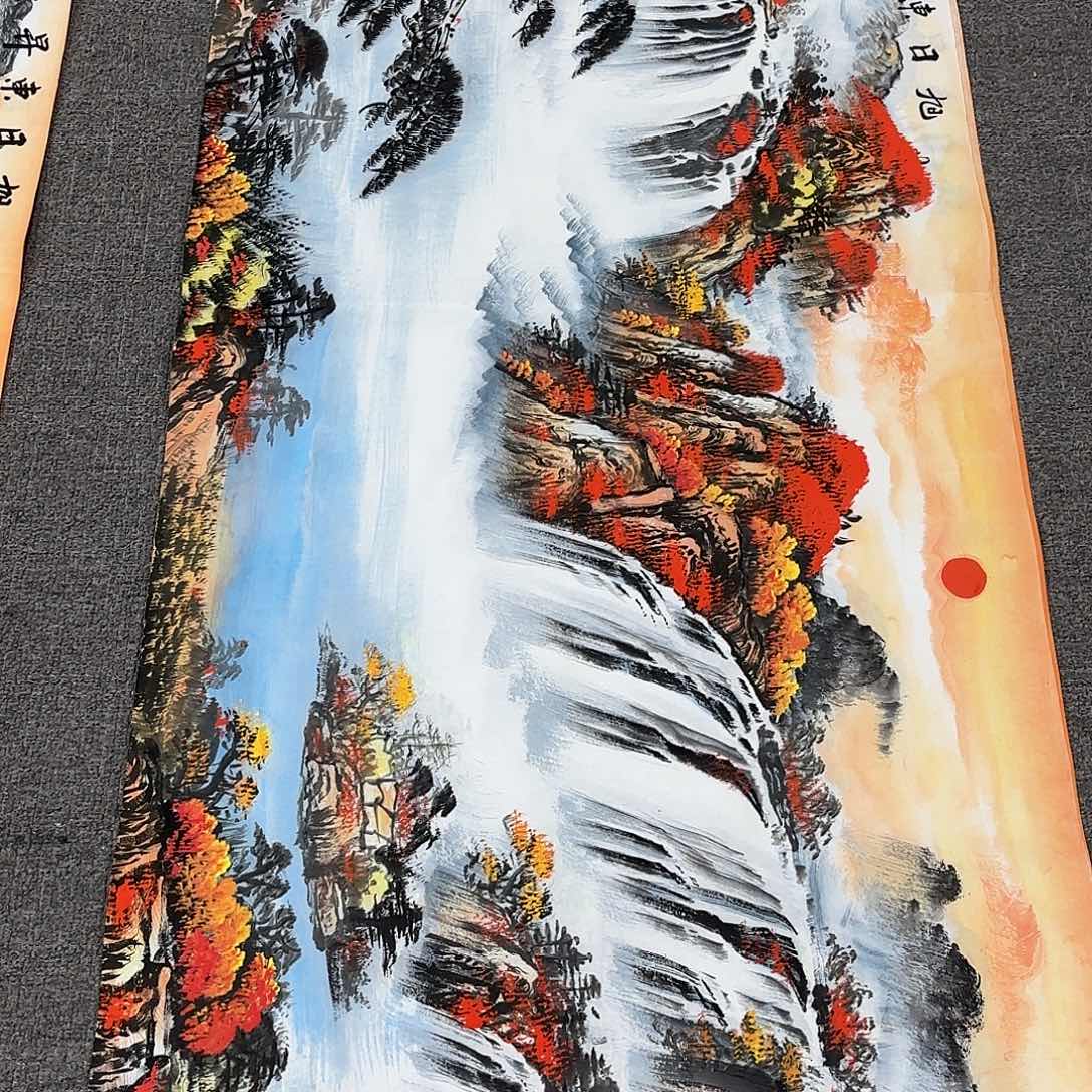 国画国画作品多次入选国内外