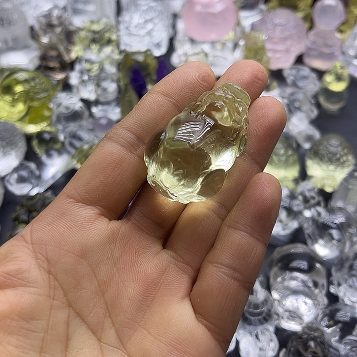 水晶摆件未镶嵌珊*摆件