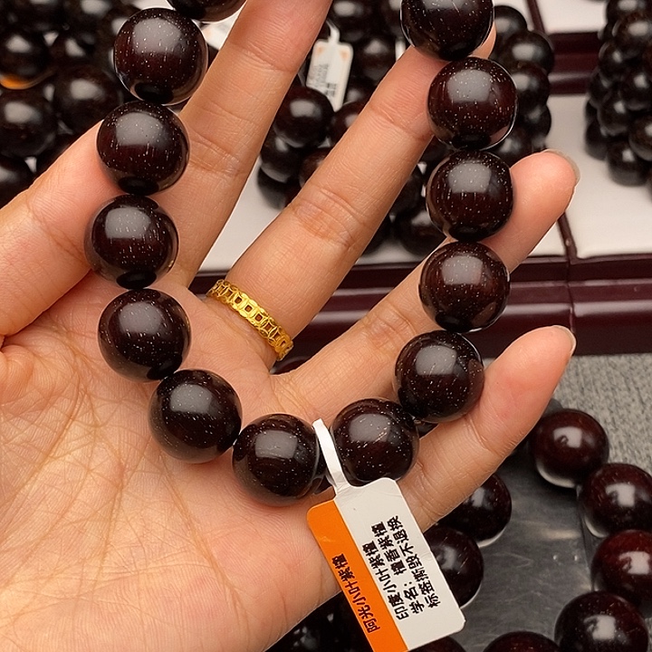 Q***Z小叶紫檀手串/手链1.5泥料爆星