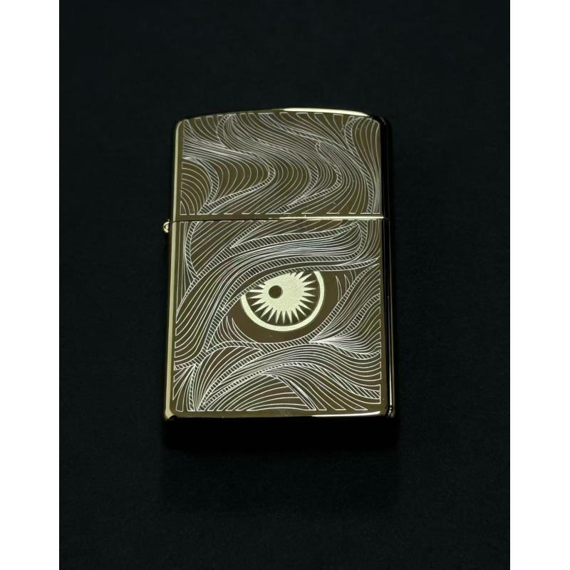 佐罗金色秋水含情99/99打火机【全新机无油】的