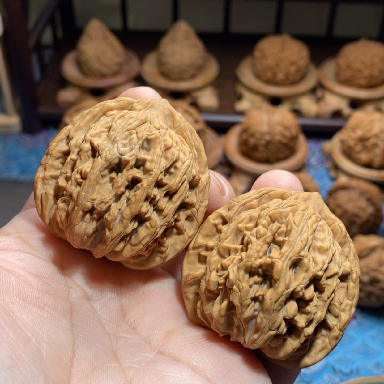 【闪购商品】文玩核桃吊坠麦虎