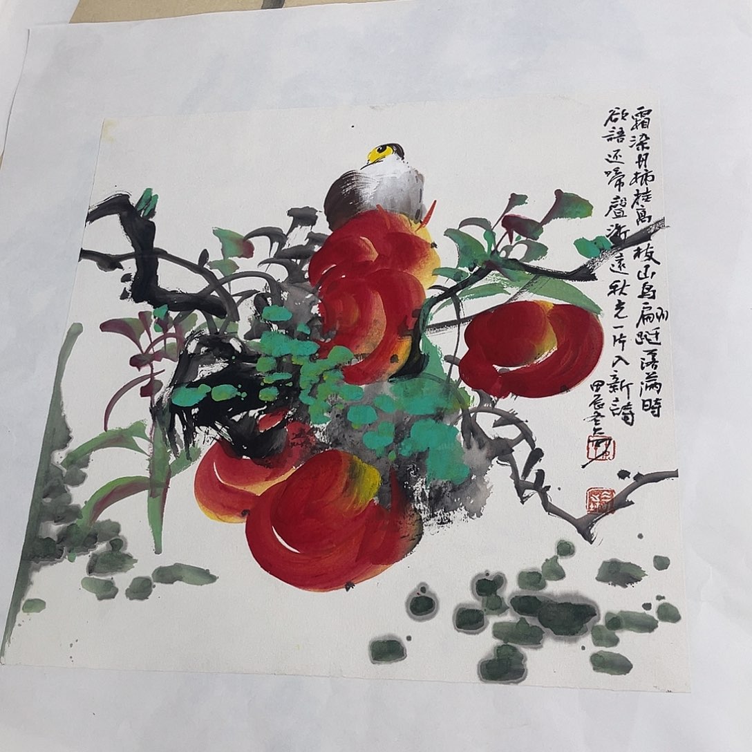 姜奇老师花鸟作品
