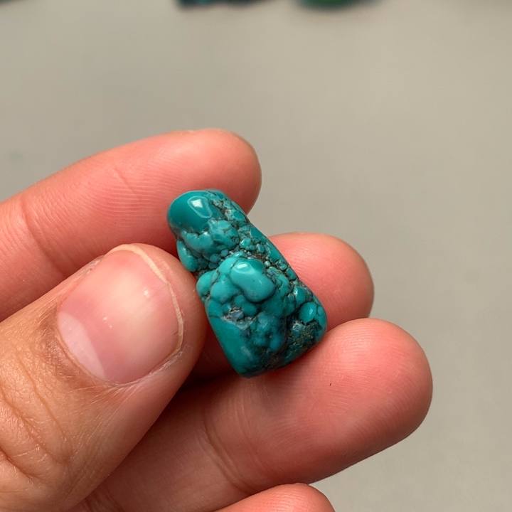 绿松石未镶嵌颈饰