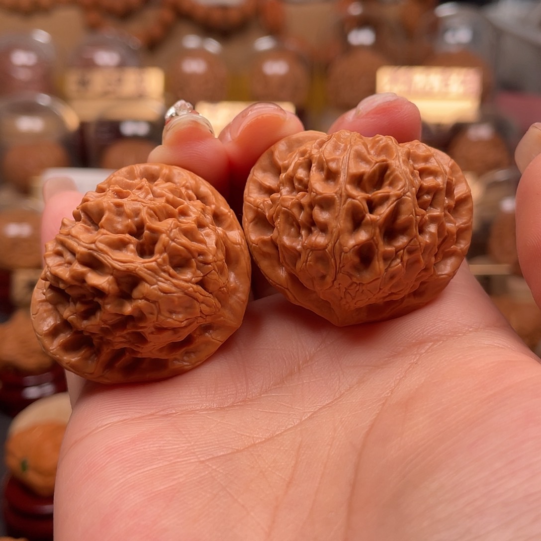 文玩核桃把件瑜**腾宫灯39.5