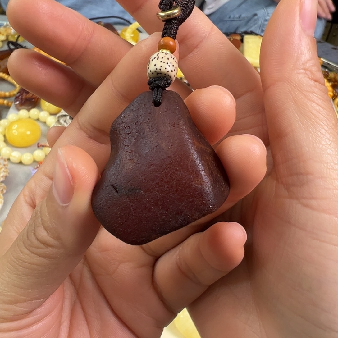 蜜蜡裸石未镶嵌蜜蜡