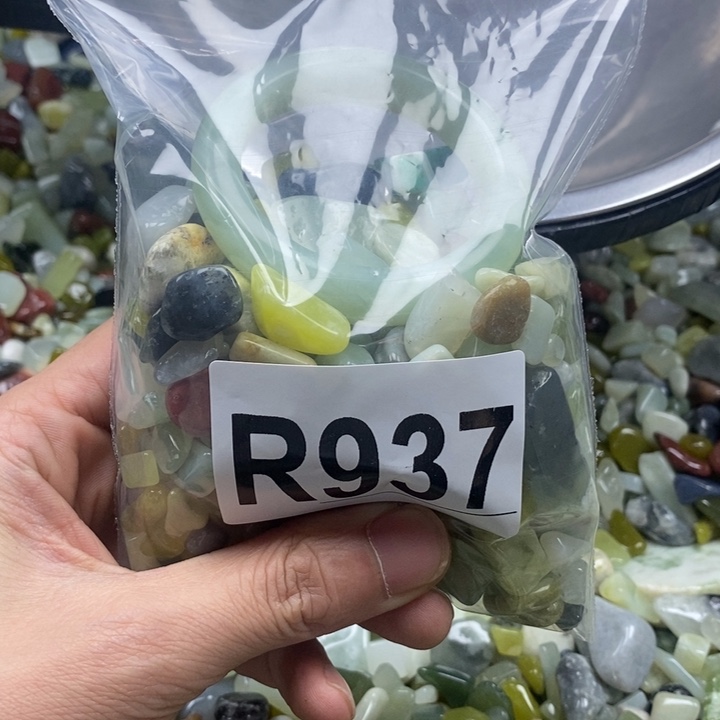 蛇纹石玉未镶嵌鱼缸石