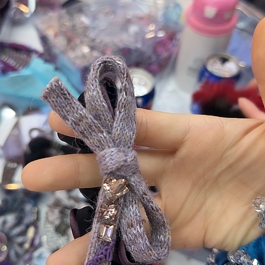 三醋酯纤维紫色发-27