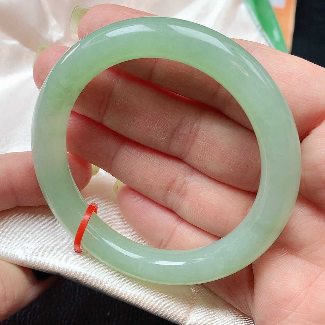 翡翠未镶嵌手镯圆条881438