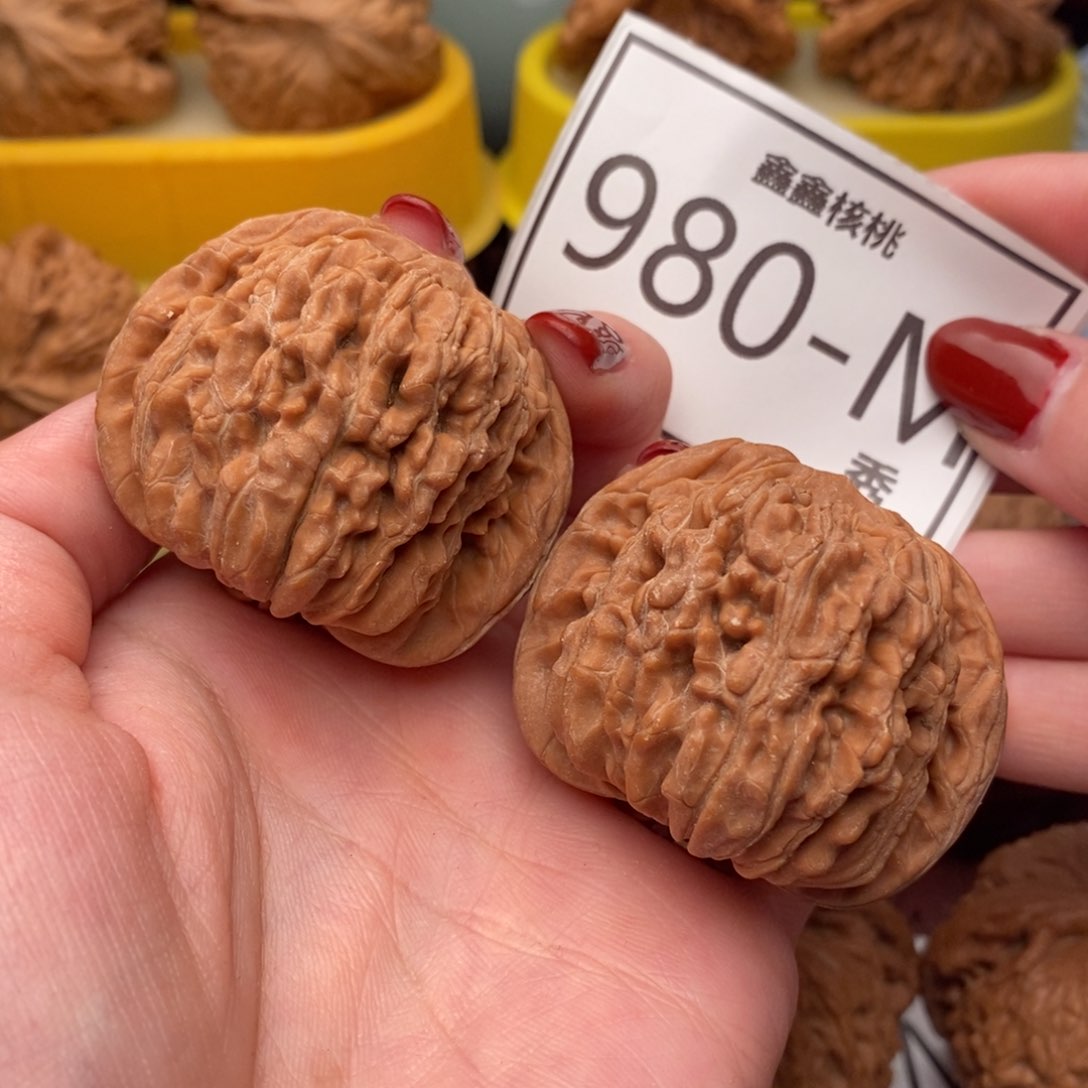 文玩核桃把件汉高楼44