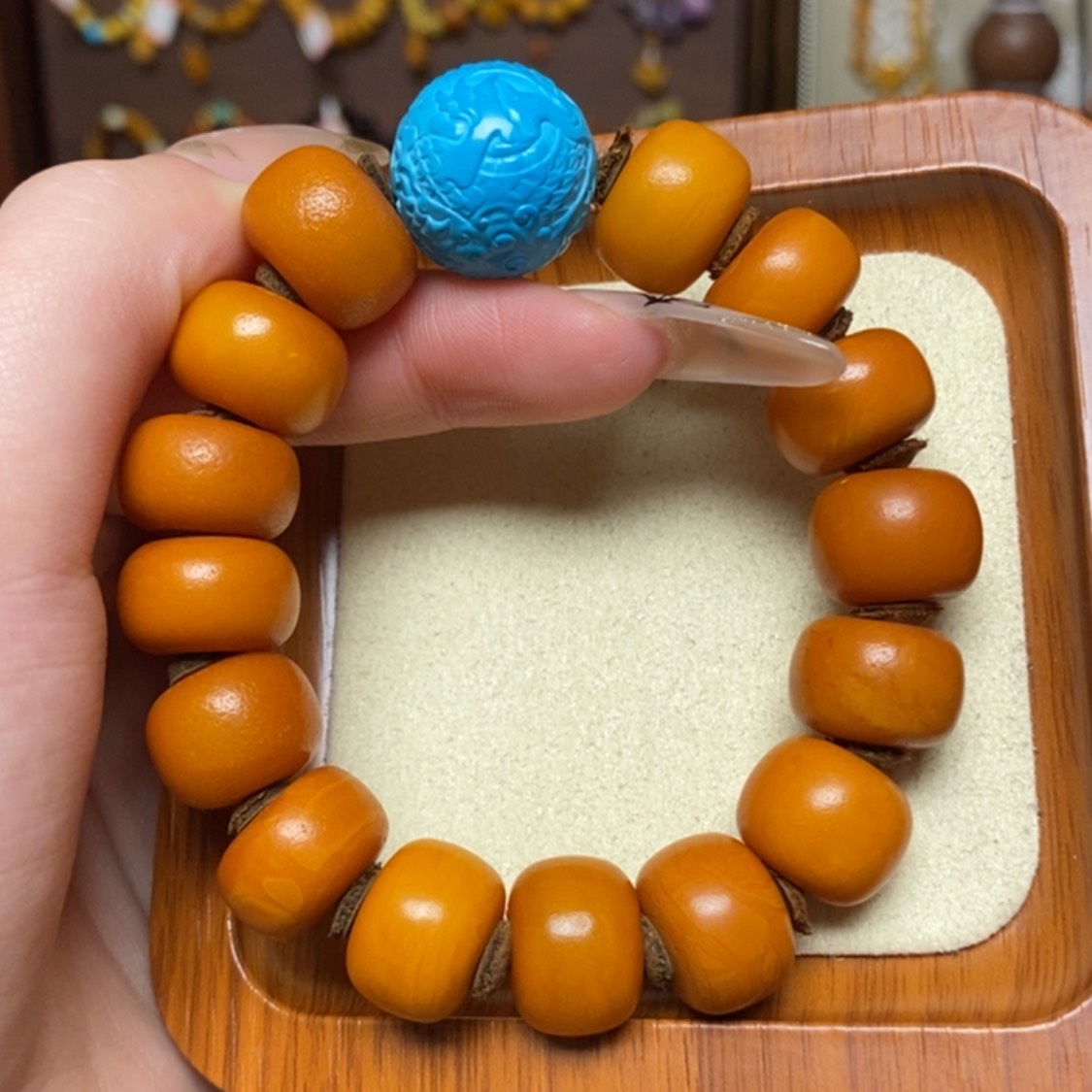 【闪购商品】手链蜜蜡未镶嵌手串