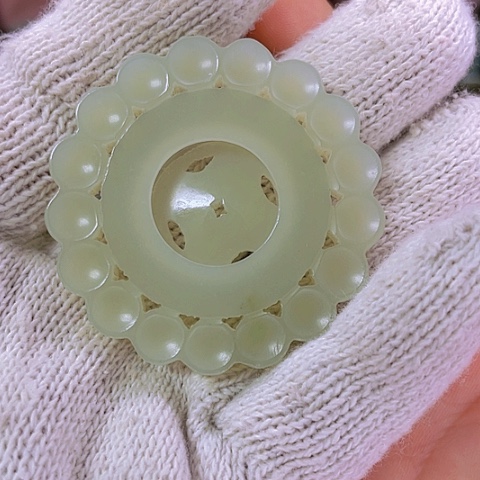 和田玉（白玉）挂件未镶嵌