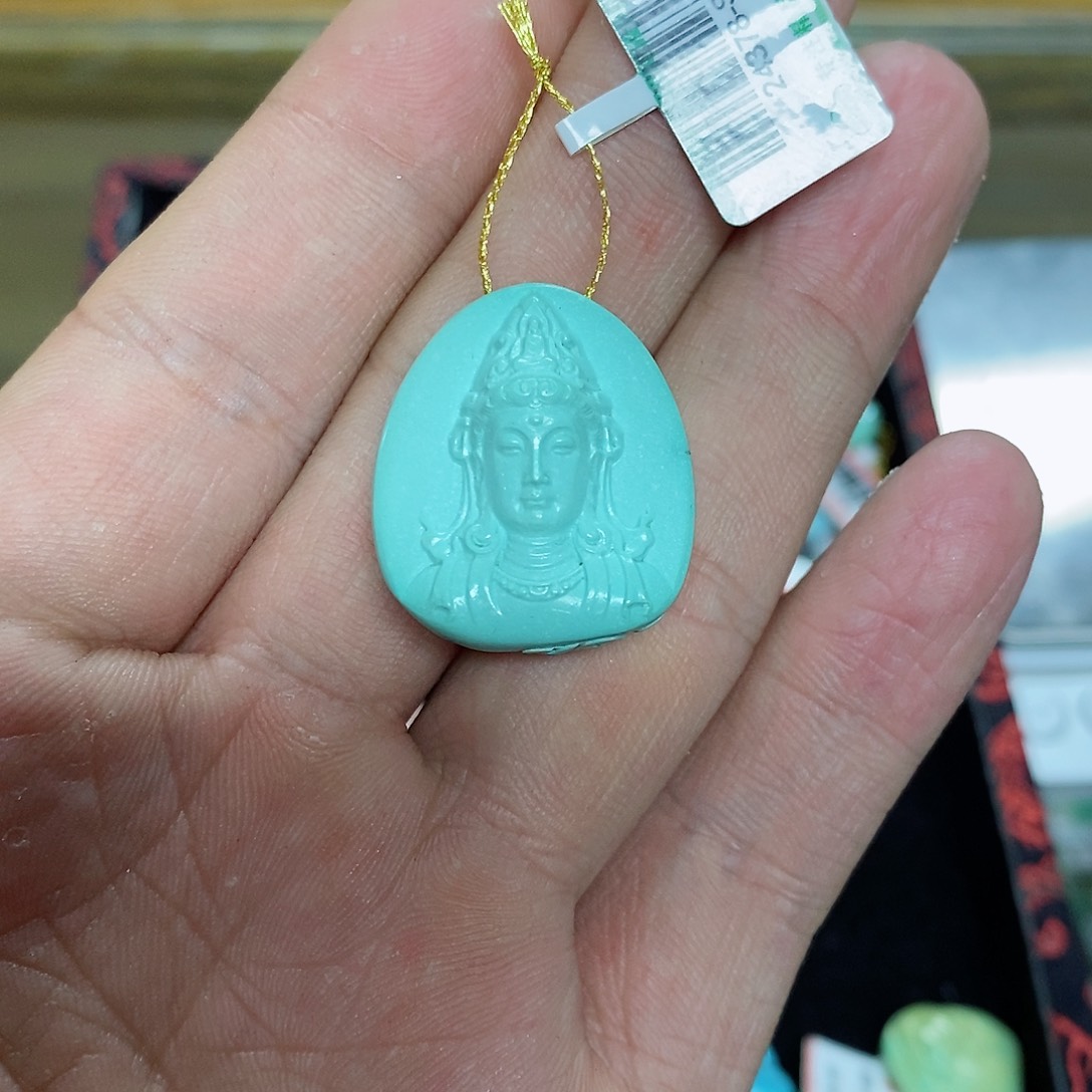 绿松石珠宝奇石未镶嵌