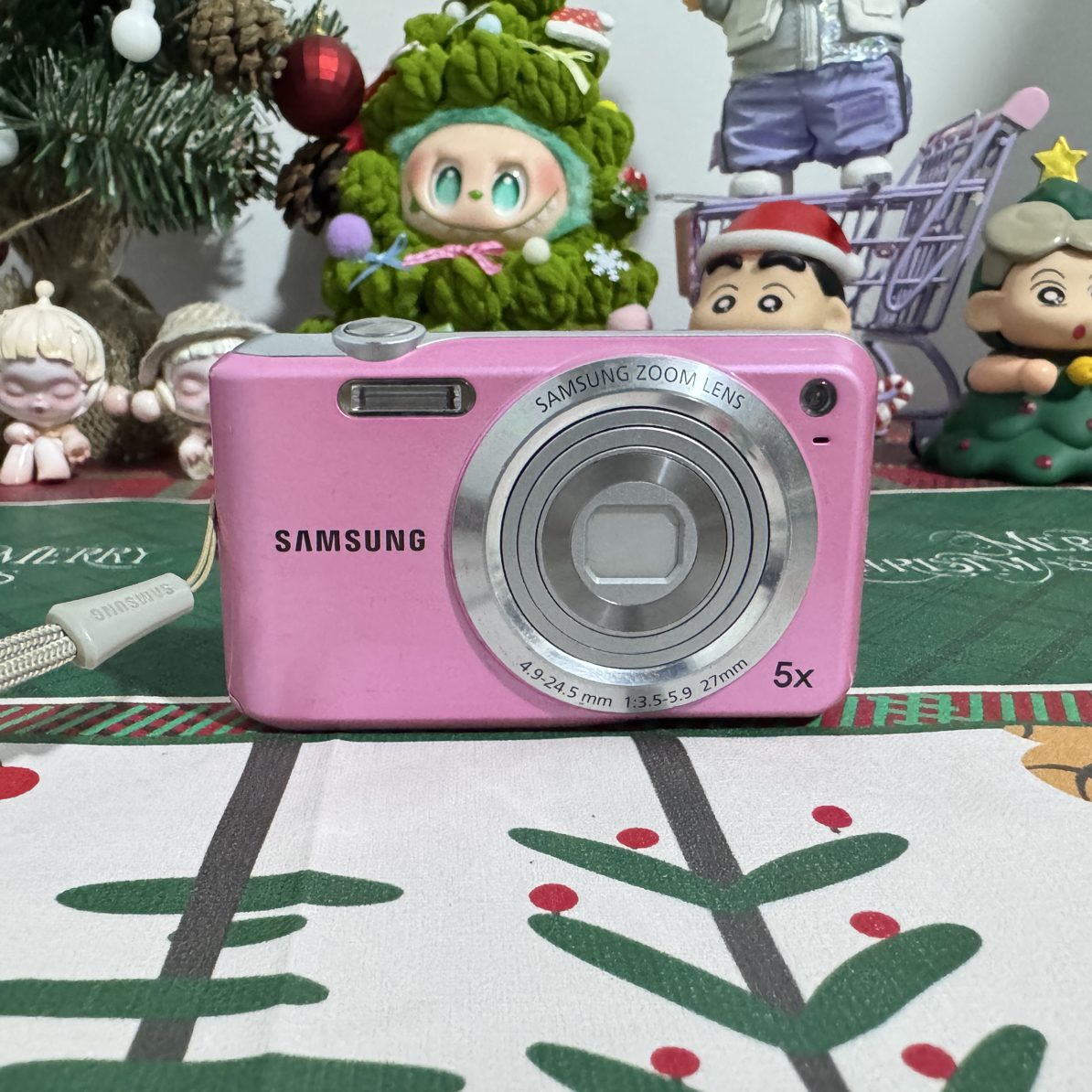 95新 Samsung/三星 三星ES65粉色1020万像素5倍光学变焦功能正常